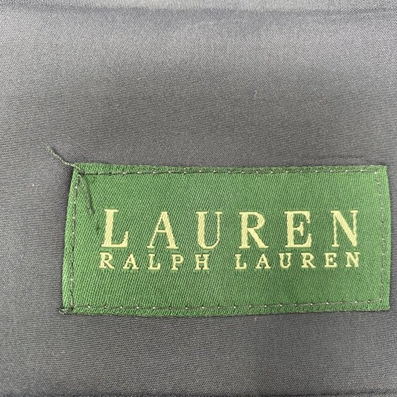 Lauren Ralph Lauren Men's 46 Wool Black Striped Blazer Sport Coat‎ - Picture 3 of 6